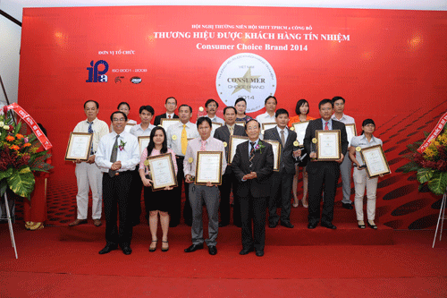 THƯƠNG HIỆU ĐƯỢC KHÁCH HÀNG TÍN NHIỆM 2014